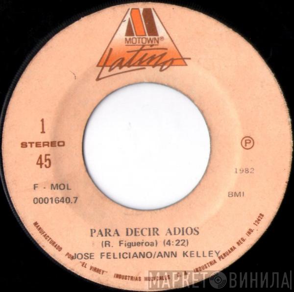  José Feliciano  - Para Decir Adios