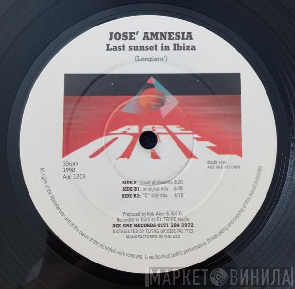 Jose Amnesia - Last Sunset In Ibiza