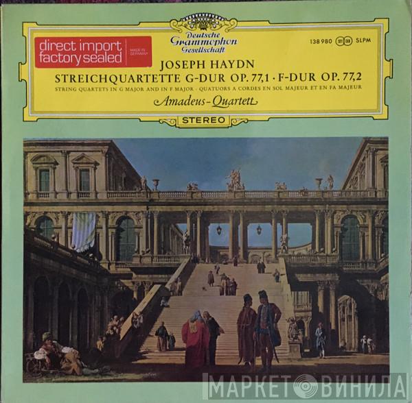 Joseph Haydn, Amadeus-Quartett - Streichquartette G-Dur Op. 77,1 / F-Dur Op. 77,2
