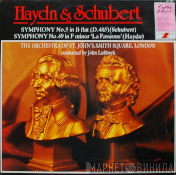 Joseph Haydn, Franz Schubert, The Orchestra Of St. John's, John Lubbock - Symphony No. 5 In B Flat / Symphony No. 49 In F Minor