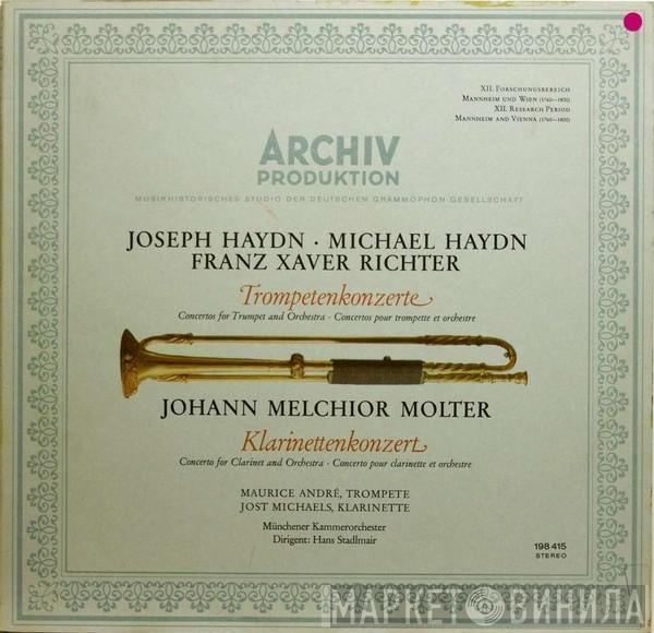 Joseph Haydn, Michael Haydn, Franz Xaver Richter, Johann Melchior Molter - Trompetenkonzerte / Klarinettenkonzert