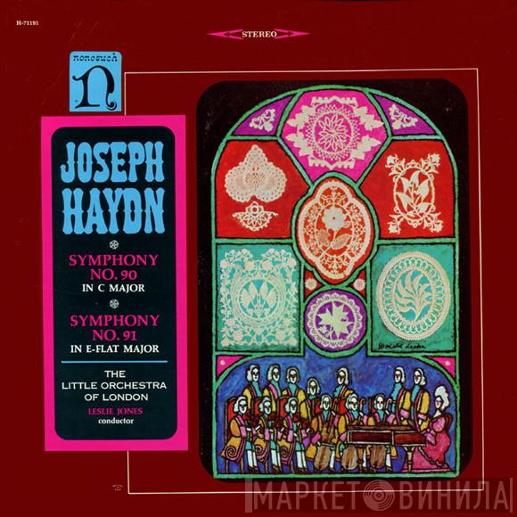 Joseph Haydn, The Little Orchestra Of London, Leslie Jones - Symphony No. 90 In C Major / Symphony No. 91 In E-Flat Major