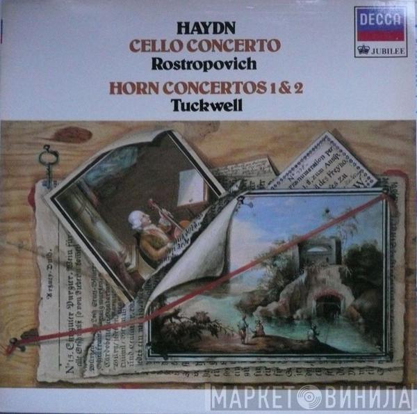 Joseph Haydn, Barry Tuckwell, Mstislav Rostropovich, Benjamin Britten, Sir Neville Marriner - Cello Concerto - Horn Concertos 1&2