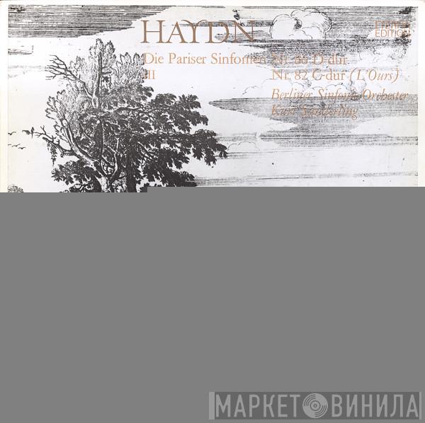 , Joseph Haydn , Berliner Sinfonie Orchester  Kurt Sanderling  - Die Pariser Sinfonien III  Nr. 86 D-dur, Nr. 82 C-dur (L’Ours)