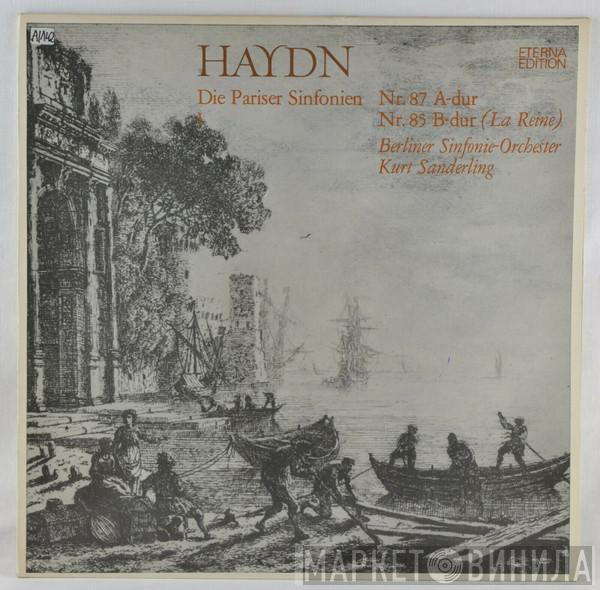 , Joseph Haydn , Berliner Sinfonie Orchester  Kurt Sanderling  - Die Pariser Sinfonien I
