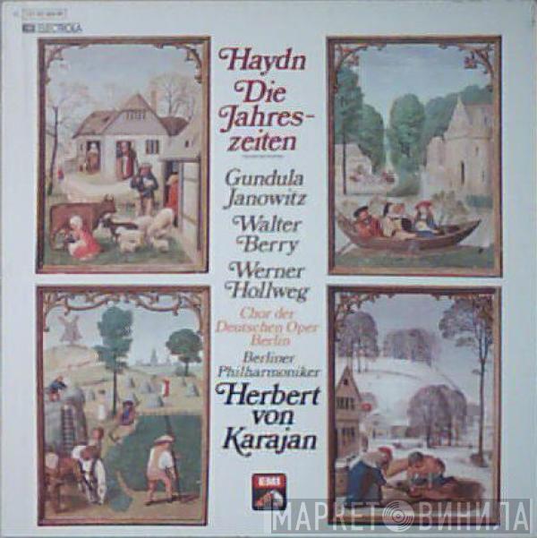Joseph Haydn, Gundula Janowitz, Walter Berry, Werner Hollweg, Chor der Deutschen Oper Berlin, Berliner Philharmoniker, Herbert von Karajan - Die Jahreszeiten - Gesamtaufnahme