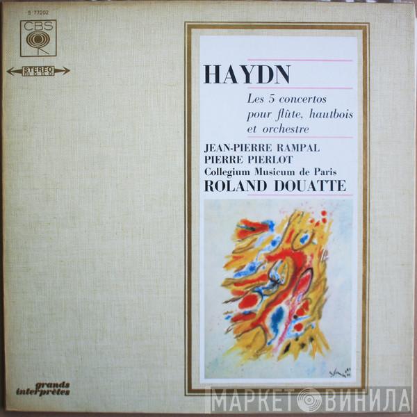 - Joseph Haydn , Jean-Pierre Rampal , Pierre Pierlot , Collegium Musicum De Paris  Roland Douatte  - Les 5 Concertos Pour Flûte, Hautbois Et Orchestre