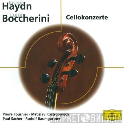 , Joseph Haydn - Luigi Boccherini , Pierre Fournier , Mstislav Rostropovich , Paul Sacher  Rudolf Baumgartner  - Cellokonzerte