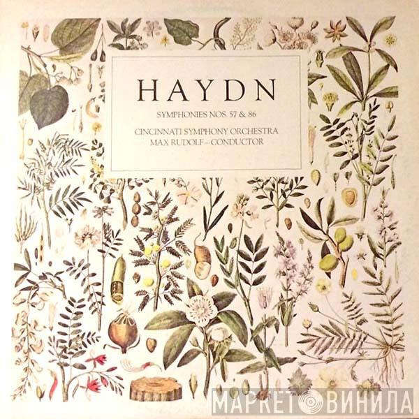 - Joseph Haydn - Max Rudolf  Cincinnati Symphony Orchestra  - Symphony Nos. 57 & 86