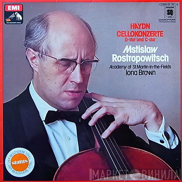 Joseph Haydn, Mstislav Rostropovich, The Academy Of St. Martin-in-the-Fields, Iona Brown - Cellokonzerte D-dur Und C-dur