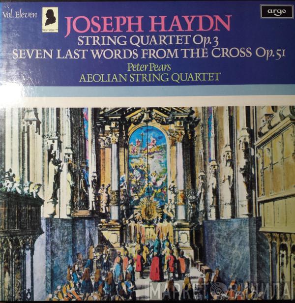 Joseph Haydn, Peter Pears, Aeolian String Quartet - String Quartet Op.3 - Seven Last Words From The Cross
