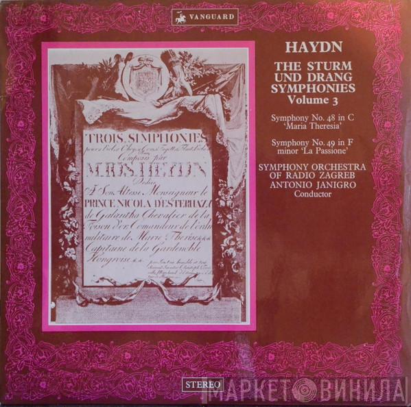 Joseph Haydn, Simfonijski Orkestar HRT-a, Antonio Janigro - The Sturm Und Drang Symphonies, Volume 3. Symphony No. 48 In C 'Maria Theresia'. Symphony No. 49 In F Minor 'La Passione'.