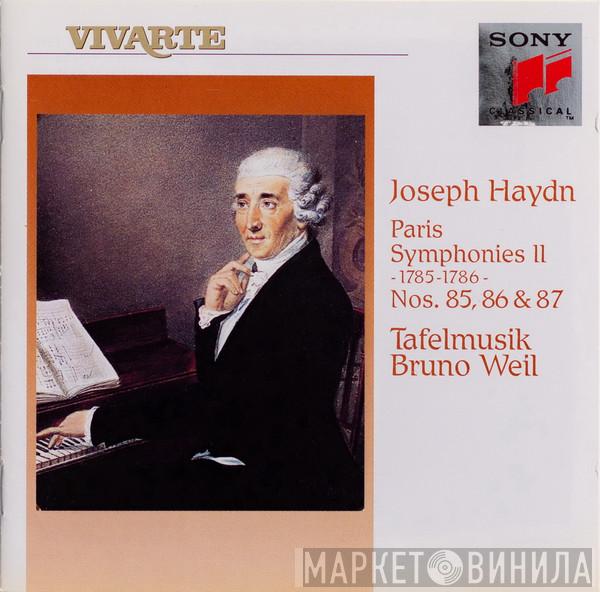 Joseph Haydn, Tafelmusik Baroque Orchestra, Bruno Weil - Paris Symphonies II - 1785-1786 - Nos. 85, 86 & 87