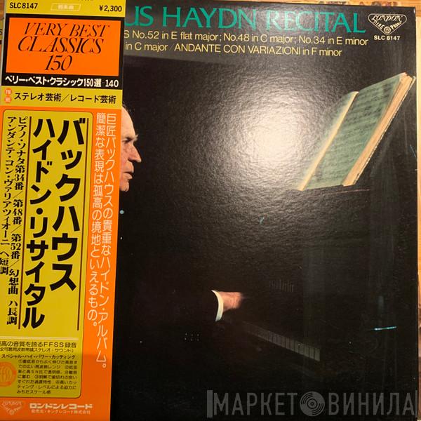 , Joseph Haydn  Wilhelm Backhaus  - Backhaus Haydn Recital