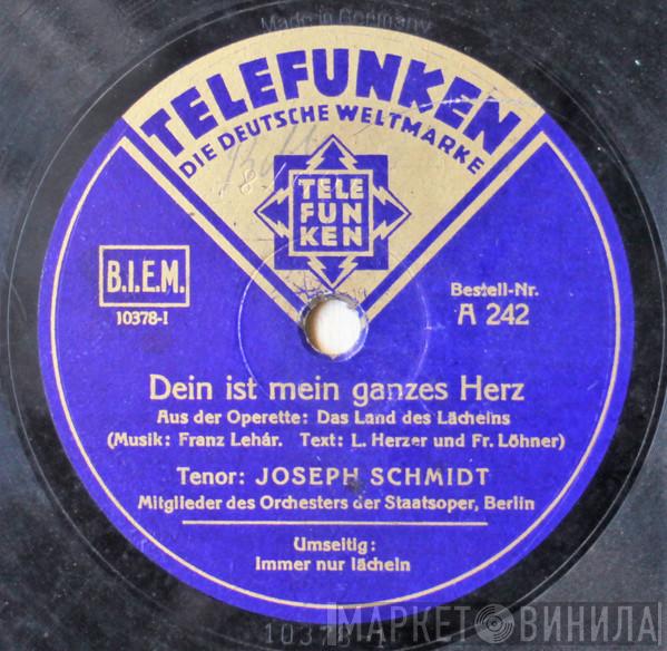  Joseph Schmidt  - Dein Ist Mein Ganzes Herz / Immer Nur Lächeln