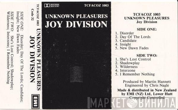  Joy Division  - Unknown Pleasures