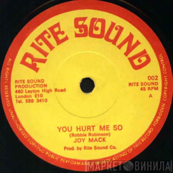 Joy Mack - You Hurt Me So