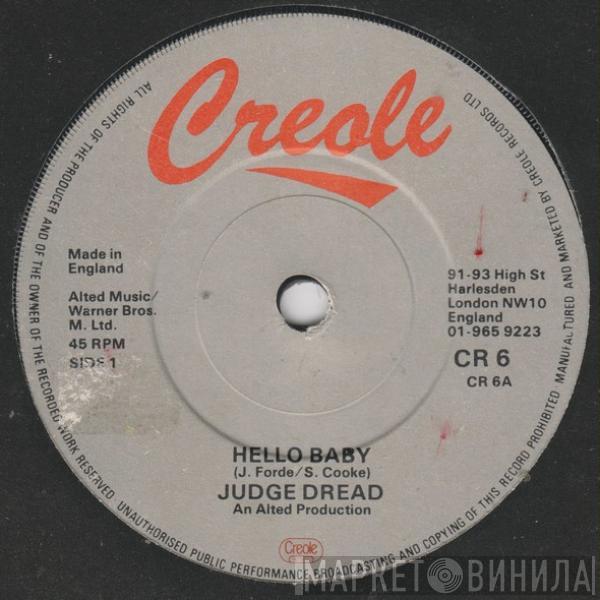Judge Dread - Hello Baby