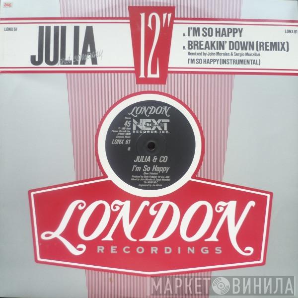 Julia And Company - I'm So Happy / Breakin' Down