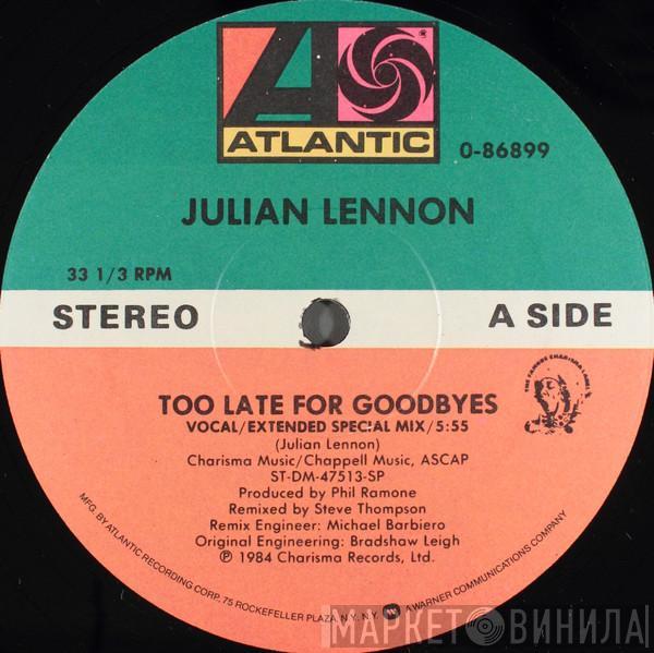  Julian Lennon  - Too Late For Goodbyes