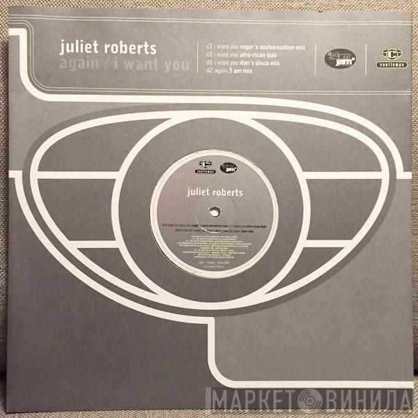 Juliet Roberts  - Again / I Want You