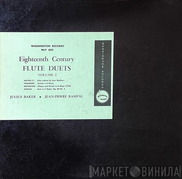 , Julius Baker  Jean-Pierre Rampal  - Eighteenth Century Flute Duets: Volume 2