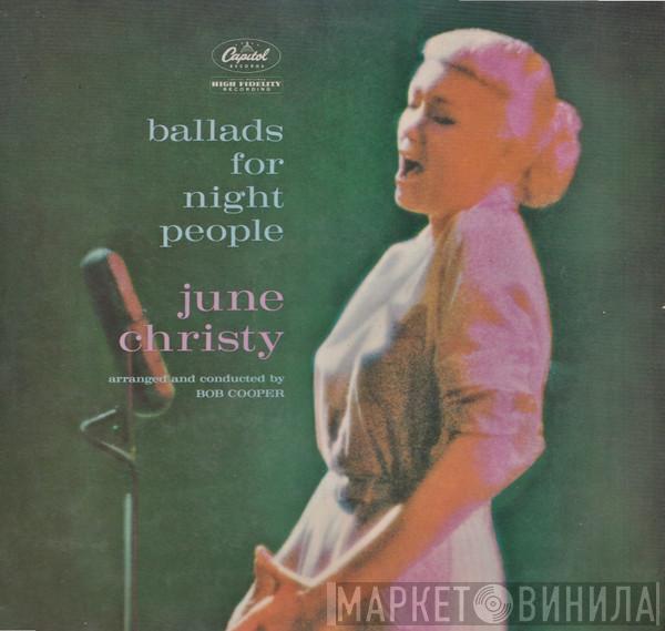 June Christy - Ballads For Night People