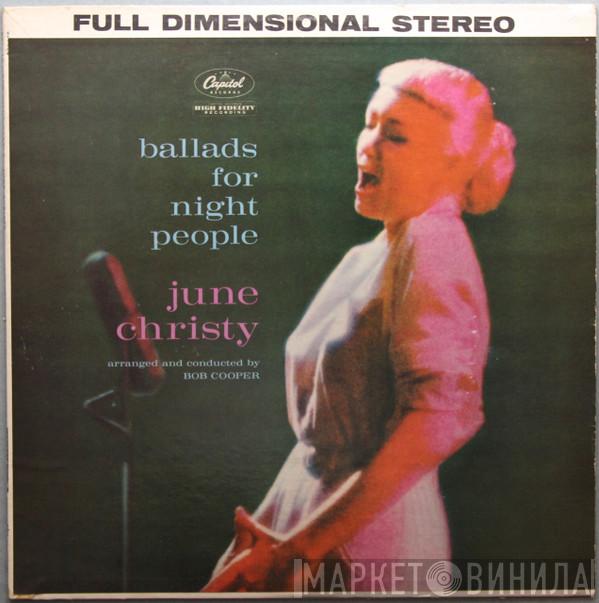  June Christy  - Ballads For Night People