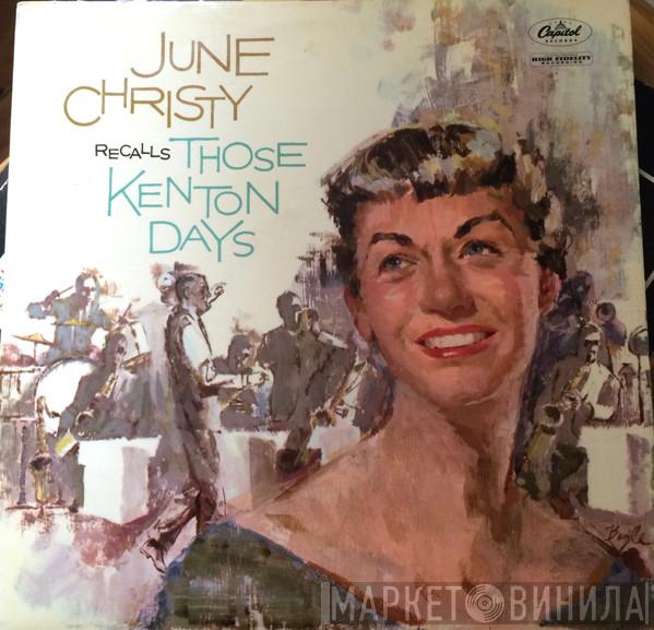 June Christy - Christy Recalls Those Kenton Days