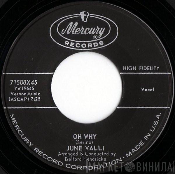  June Valli  - Oh Why / Apple Green