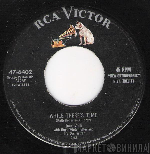  June Valli  - While There's Time / Madonna In Blue