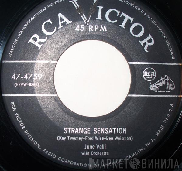  June Valli  - Strange Sensation