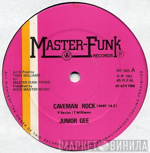 Junior Gee, Funk Masters - Caveman Rock / Scratch The Rock