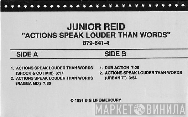  Junior Reid  - Actions Speak Louder Than Words