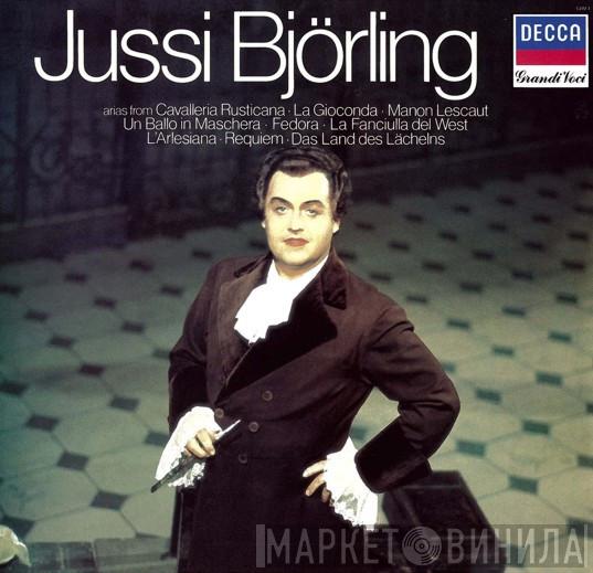 Jussi Björling - Arias From Cavalleria Rusticana - La Gioconda - Manon Lescaut - Un Ballo In Maschera - Fedora - La Fanciulla Del West - L'Arlesiana - Requiem - Das Land Des Lächelns