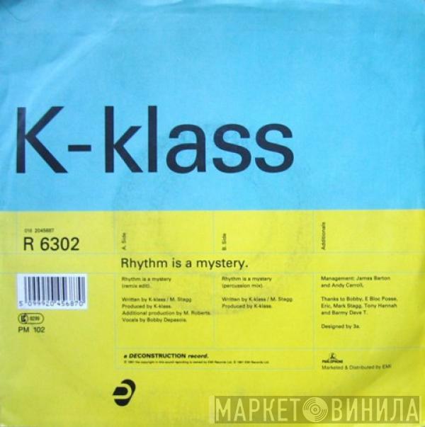  K-Klass  - Rhythm Is A Mystery