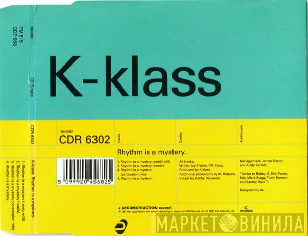  K-Klass  - Rhythm Is A Mystery