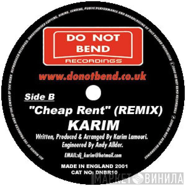 Karim Lamouri - Now It's Clean & Heavy / Cheap Rent (Remix)