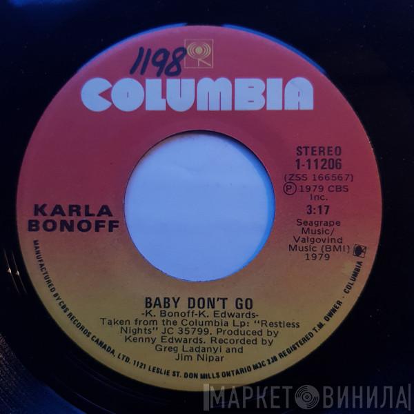  Karla Bonoff  - Baby Don't Go / The Letter