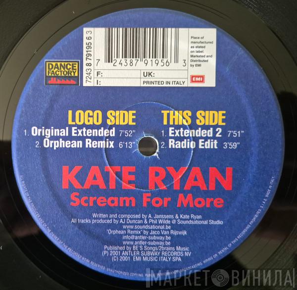  Kate Ryan  - Scream For More