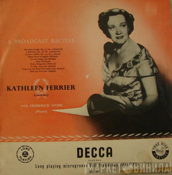  Kathleen Ferrier  - A Broadcast Recital