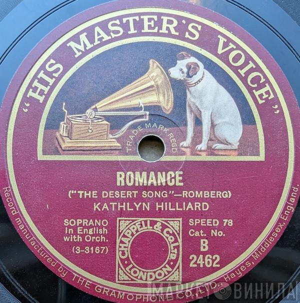 Kathlyn Hilliard, George Baker  - Romance / Desert Song