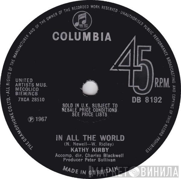 Kathy Kirby - In All The World