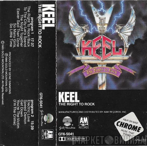  Keel  - The Right To Rock