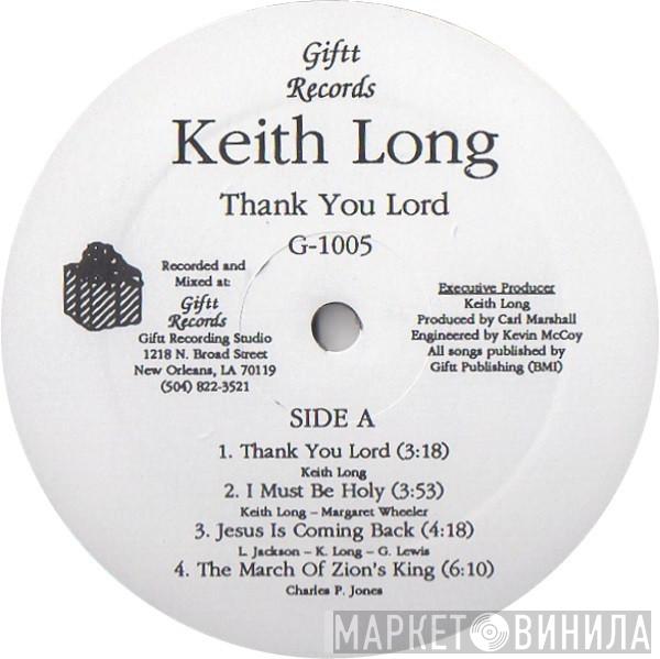 Keith Long  - Thank You Lord