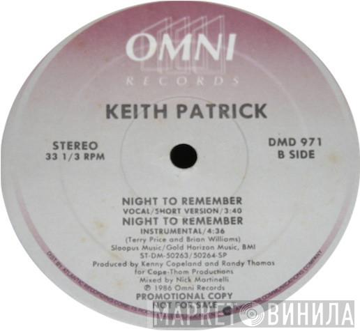  Keith Patrick  - Night To Remember