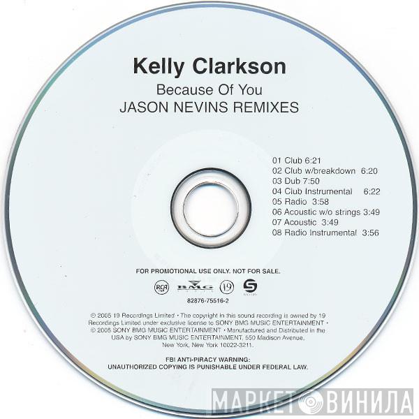 Kelly Clarkson  - Because Of You (Jason Nevins Remixes)