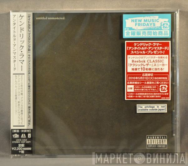  Kendrick Lamar  - Untitled Unmastered.