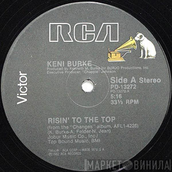  Keni Burke  - Risin' To The Top / Can't Get Enough (Do It All Night)
