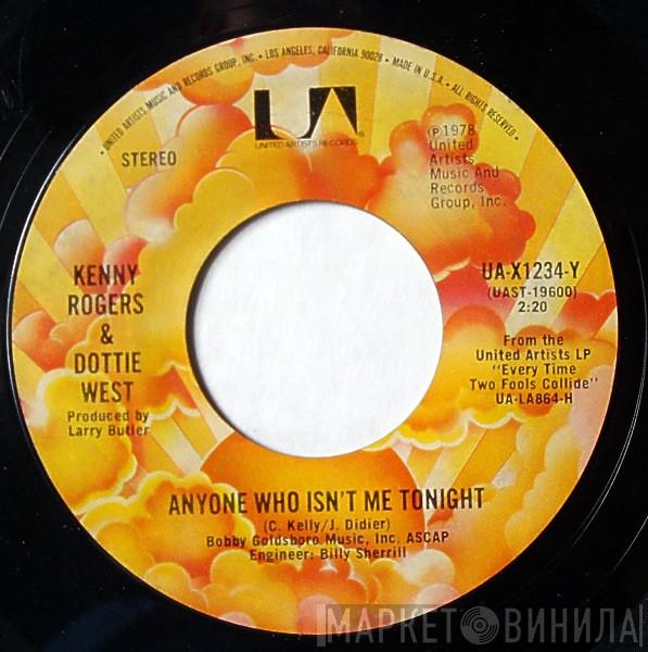 Kenny Rogers, Dottie West - Anyone Who Isn't Me Tonight / You And Me